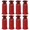 Wrapables Reusable Burlap Wine Bags, Rustic Gift Bags with Drawstring (Set of 8)